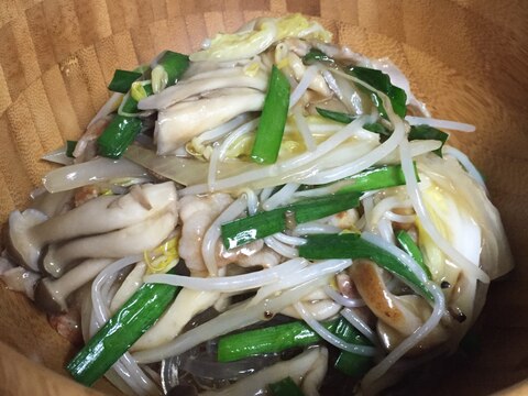 葛切りでヘルシー！中華風餡かけ麺